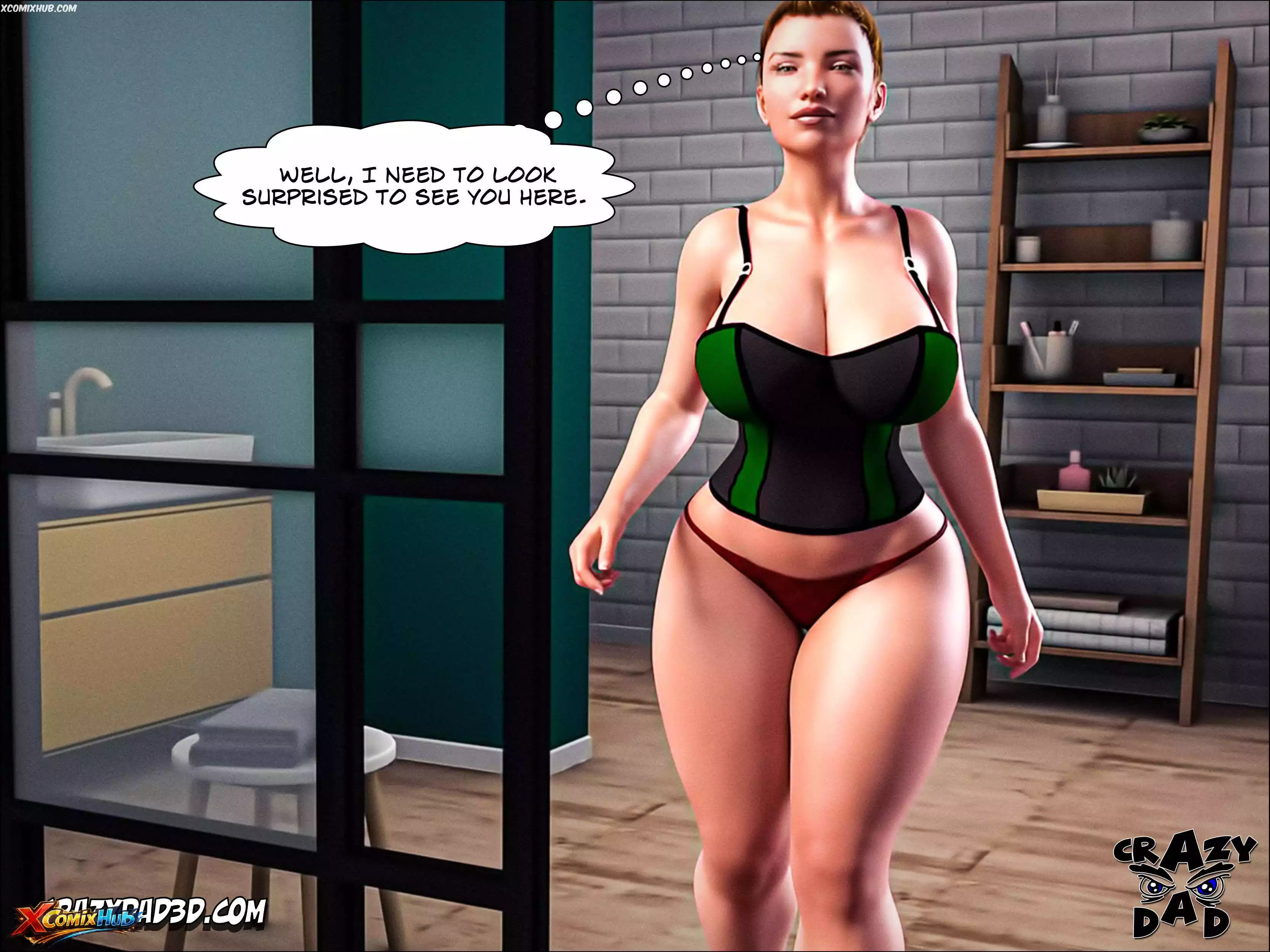 Father In Law At Home Chapter 17 Crazydad3d 061 Comic Page 61